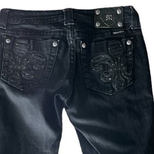 Miss me black skinny jeans 29 x 32
